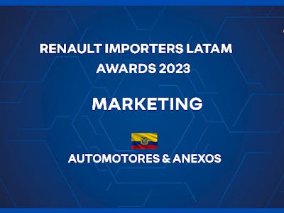 Renault Ecuador fue reconocida en el RENAULT IMPORTERS LATAM AWARDS 2023