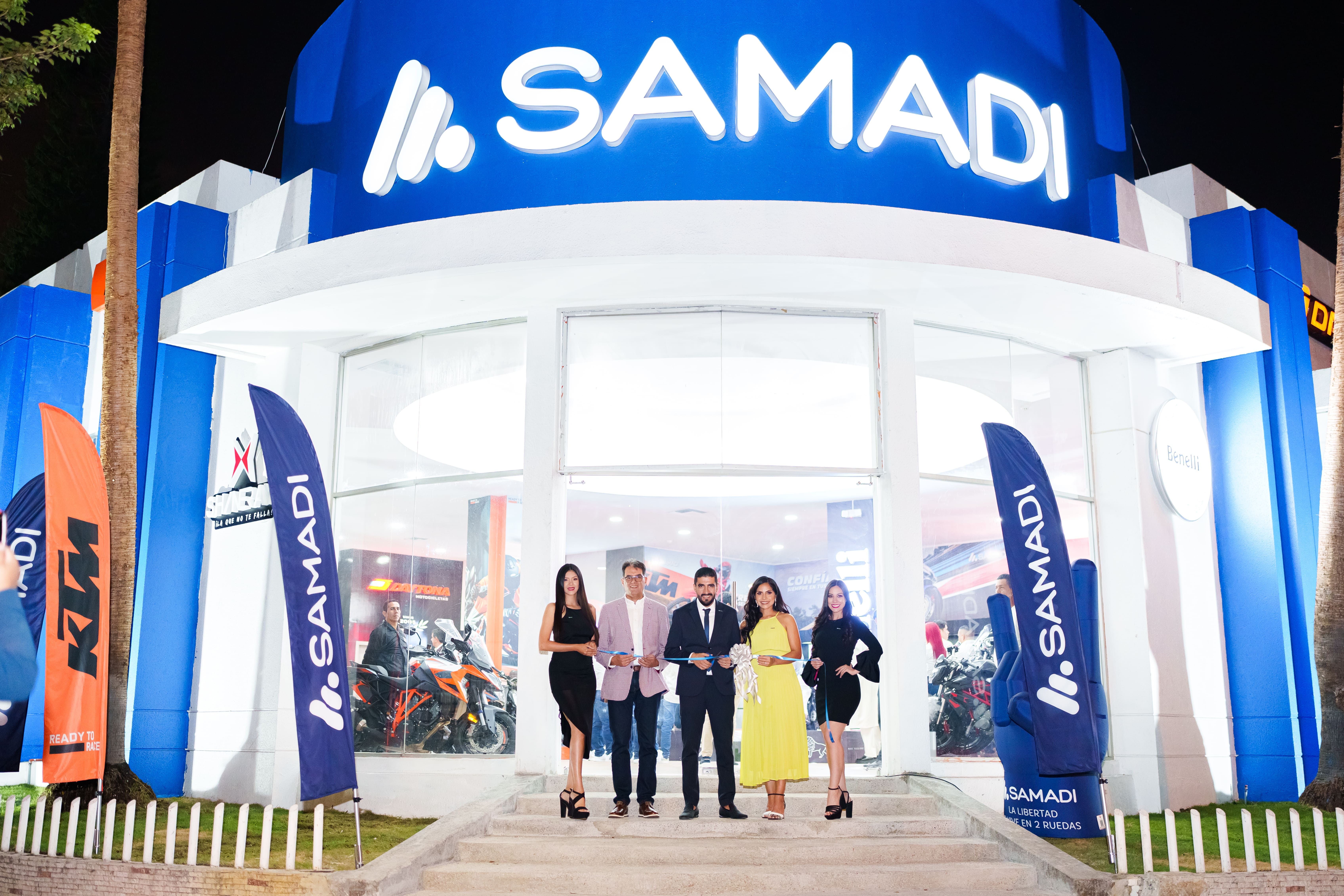 SAMADI inauguró el concesionario de motos más grande del Ecuador