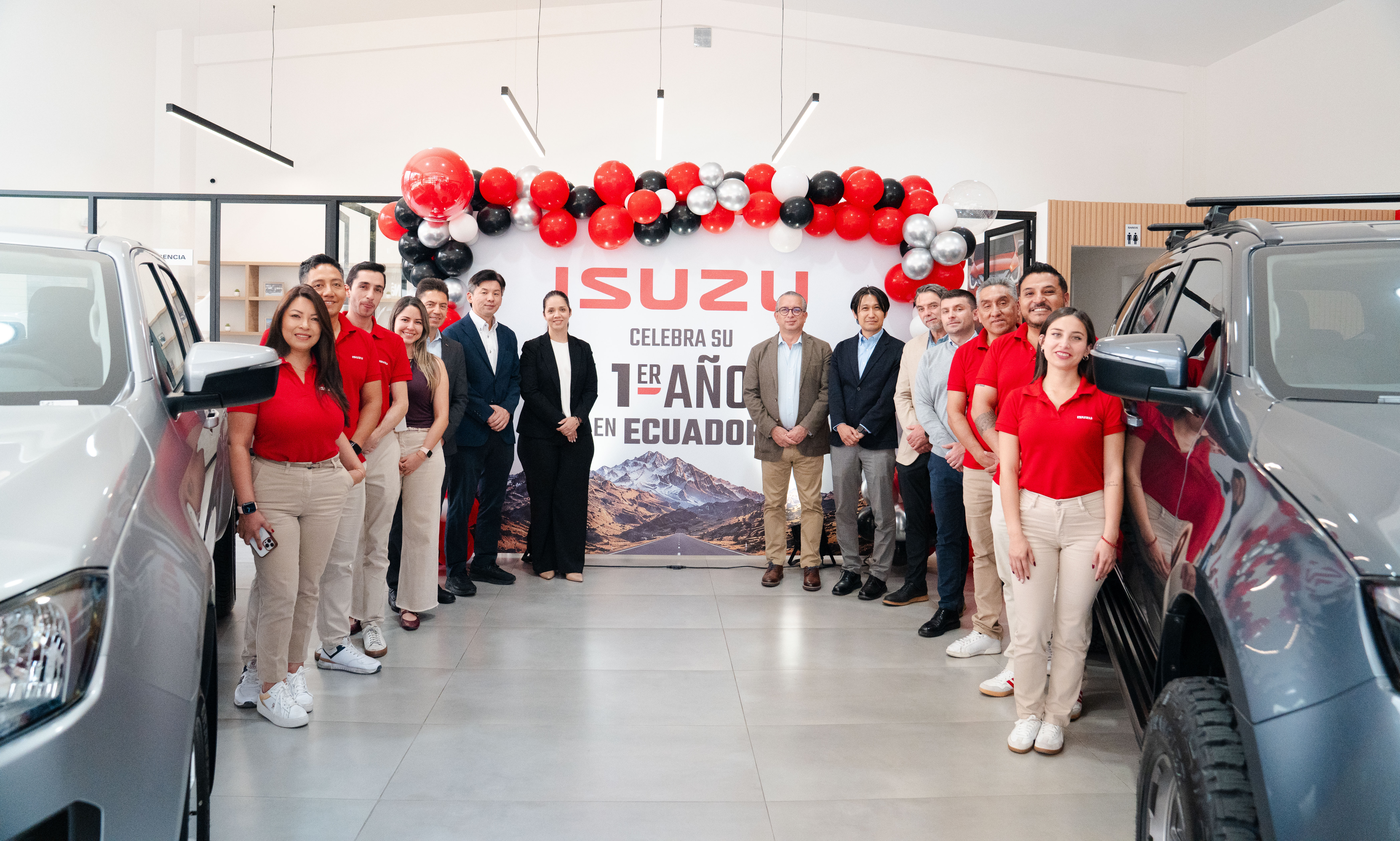 Isuzu cumple un año en Ecuador con más de 1.800 unidades comercializadas