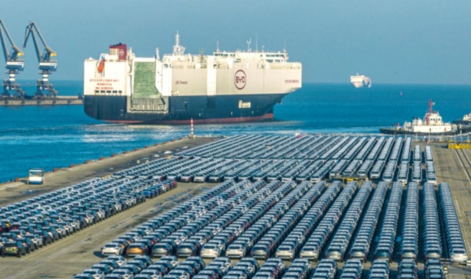 BYD a la conquista de Europa con su flota de buques 