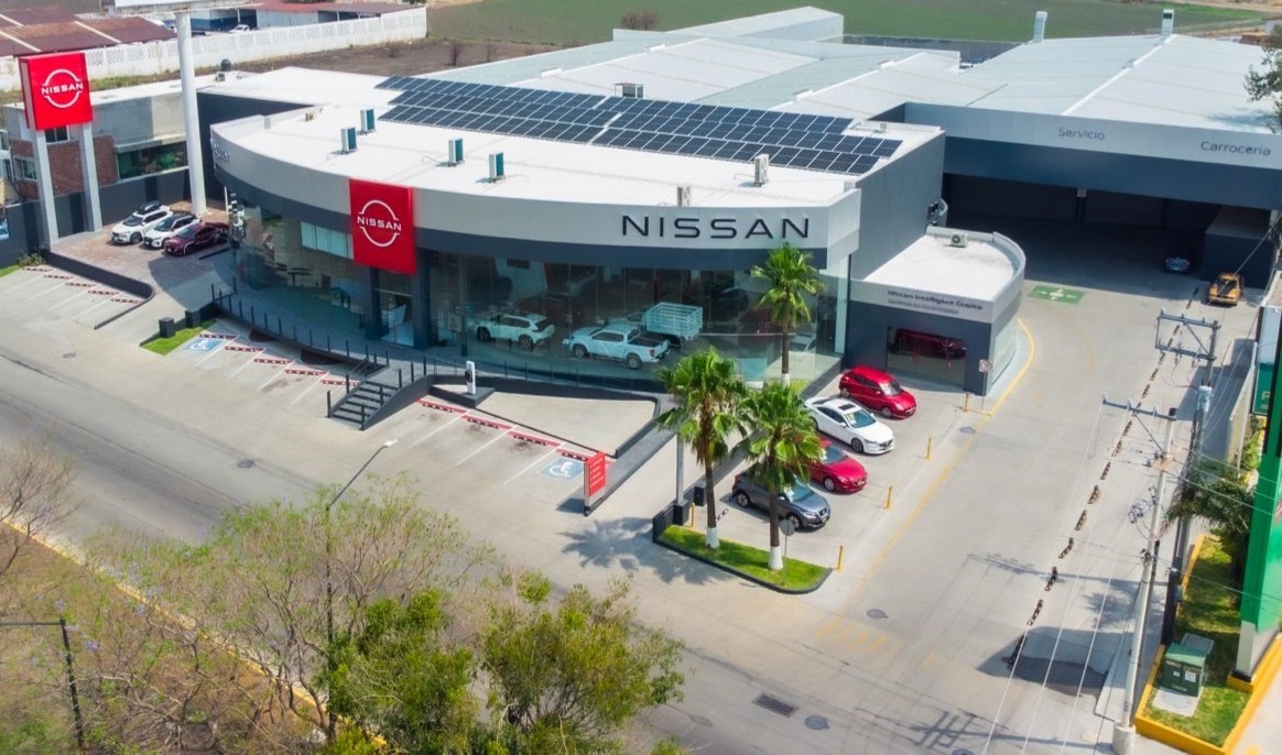 Nissan apunta a la sustentabilidad en sus concesionarios