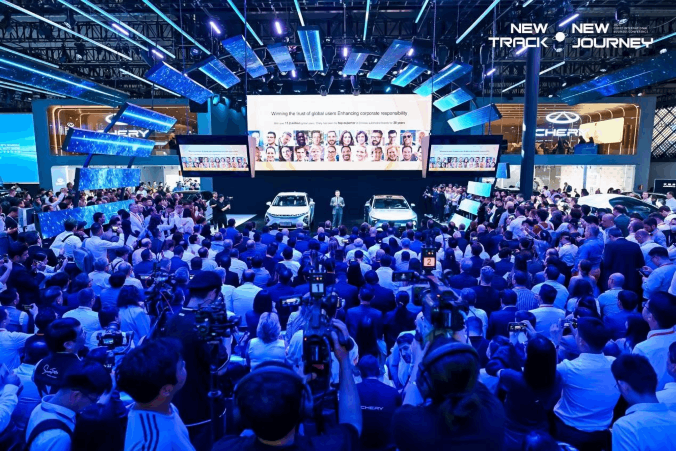 Chery presentó sus avances en el Salón del Automóvil de Beijing