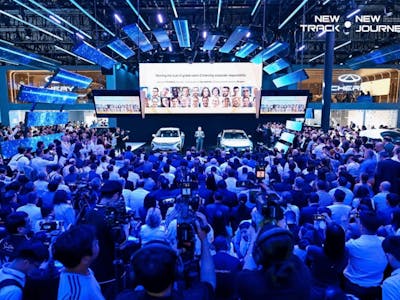 Chery presentó sus avances en el Salón del Automóvil de Beijing