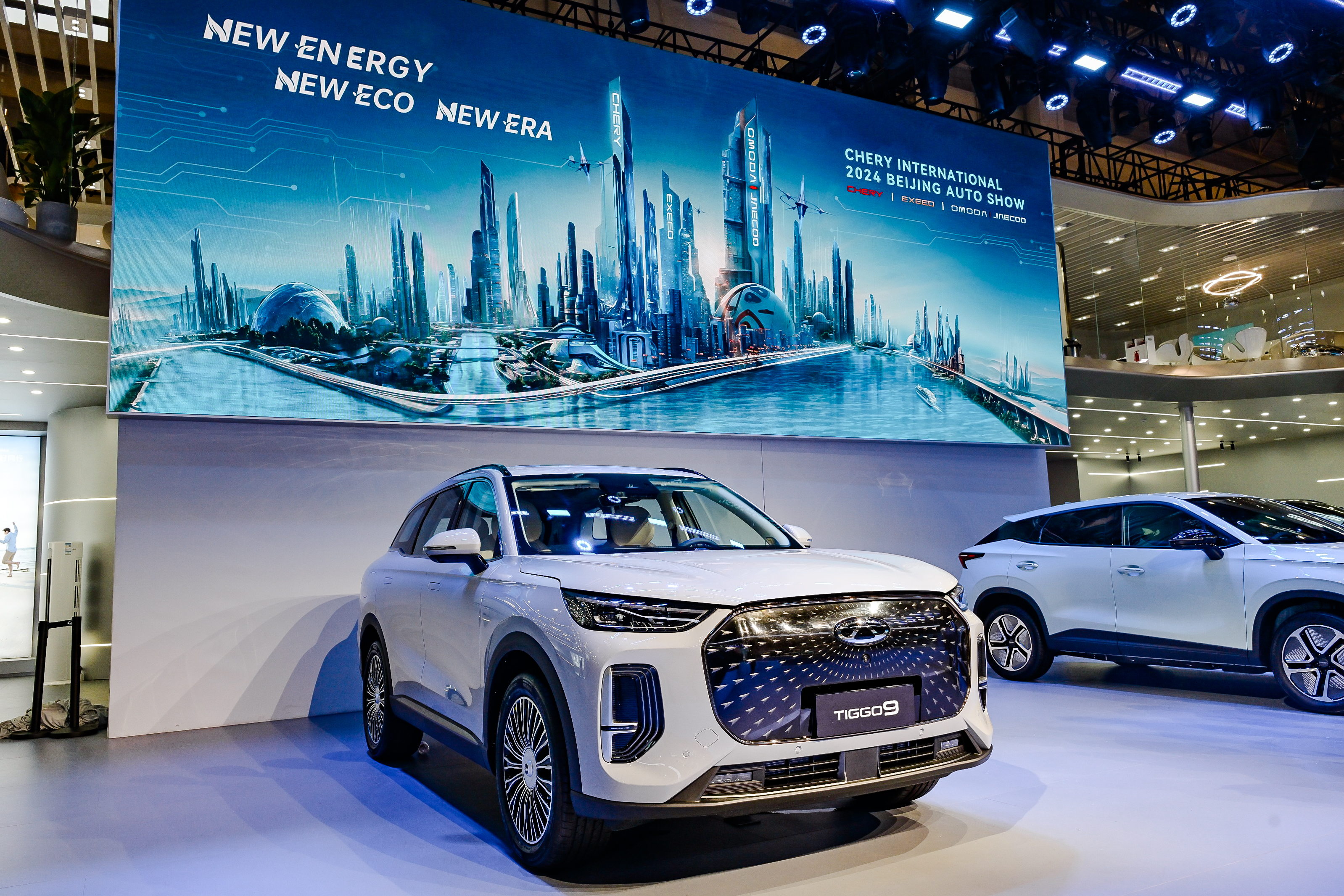 El Chery TIGGO 9 PHEV debutó en China