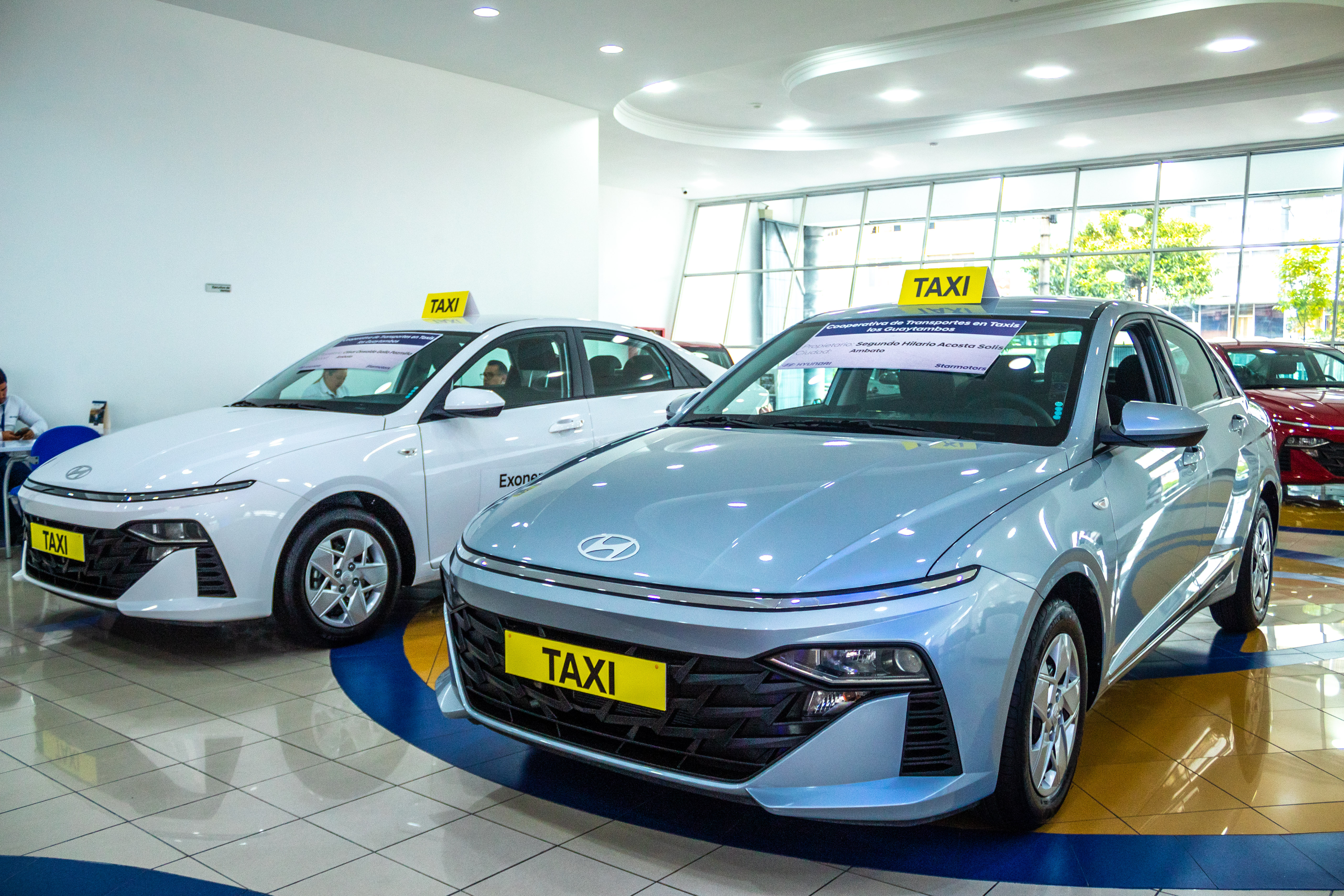 Hyundai STARMOTORS entregó unidades exoneradas de aranceles para taxis