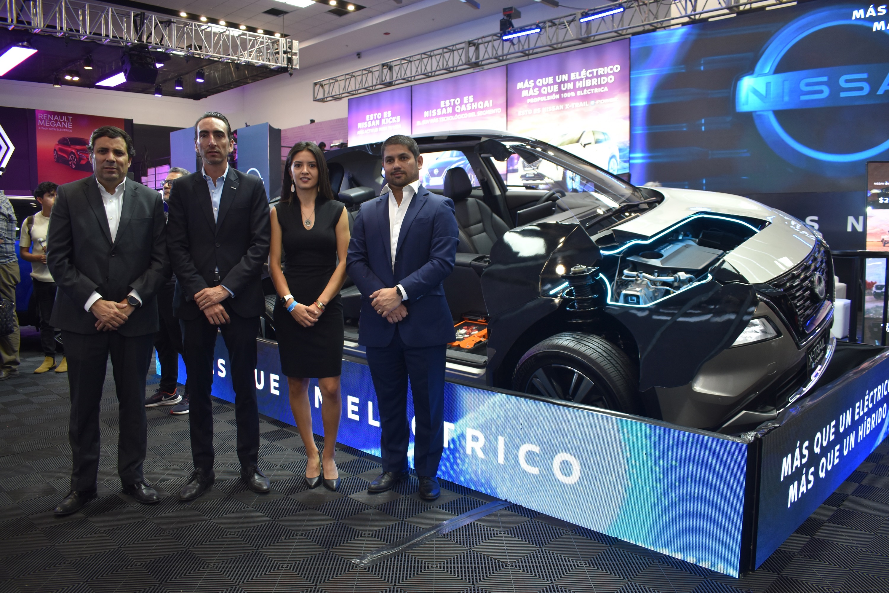 Un X-Trail e-POWER dividido a la mitad: el prototipo de Nissan en el Automundo 2024