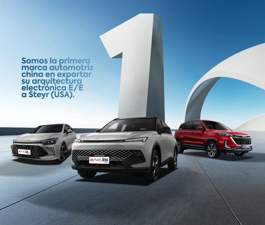 BAIC exporta tecnología de arquitectura E/E a Estados Unidos