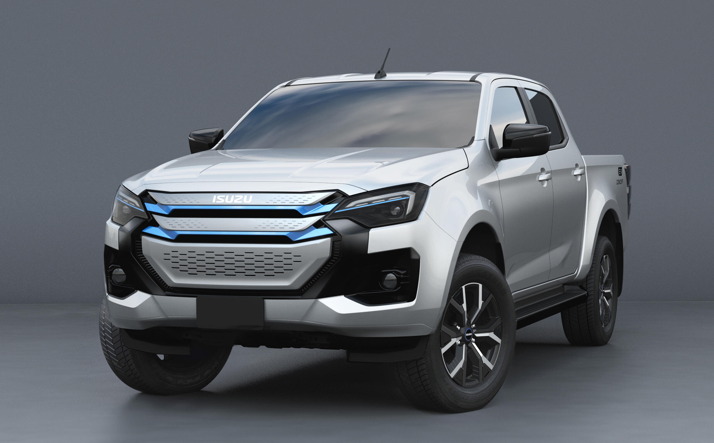 Isuzu presentó su pick-up eléctrica