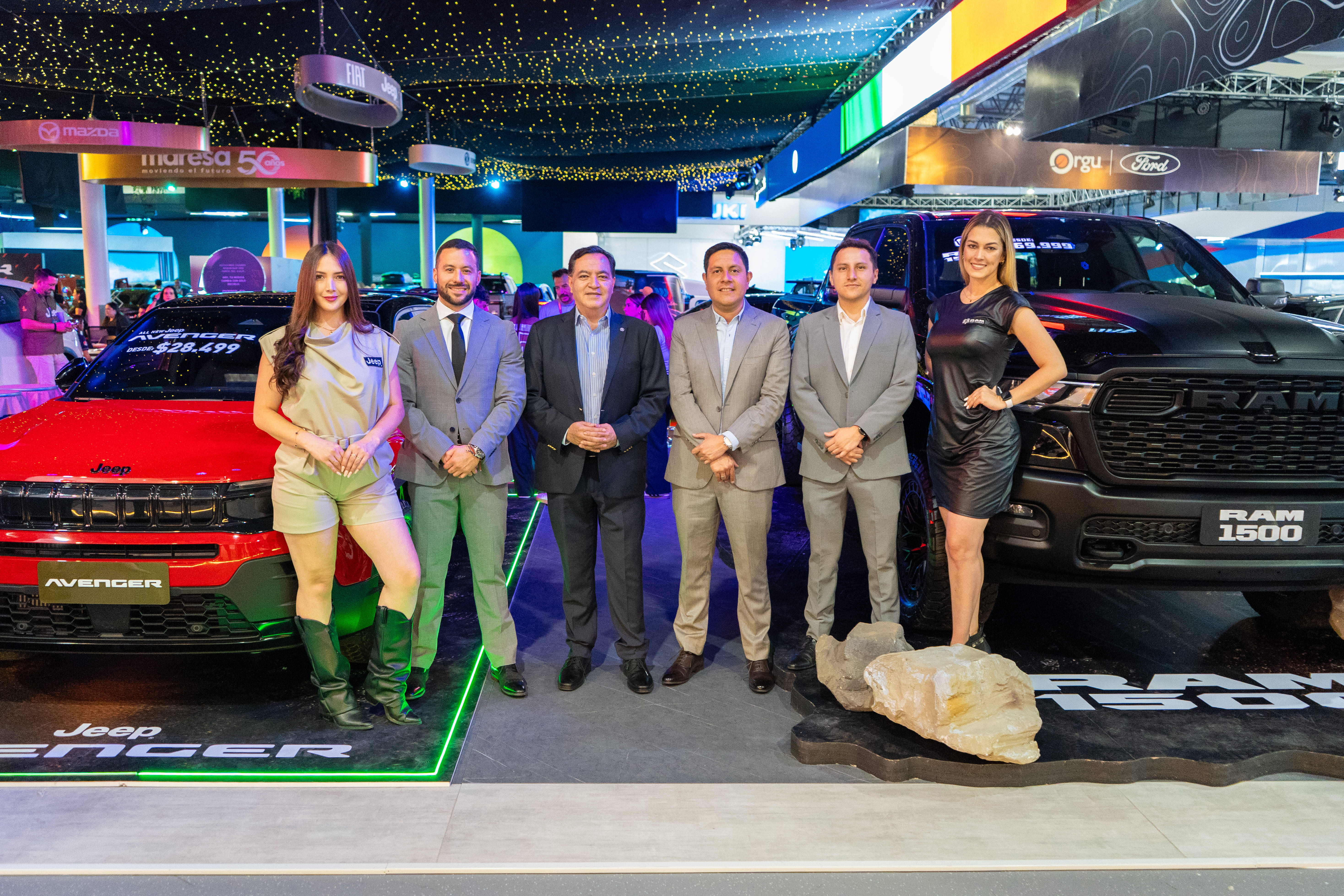 FIAT, Jeep y RAM mostraron sus novedades para distintos segmentos en el Autoshow Guayaquil 2026