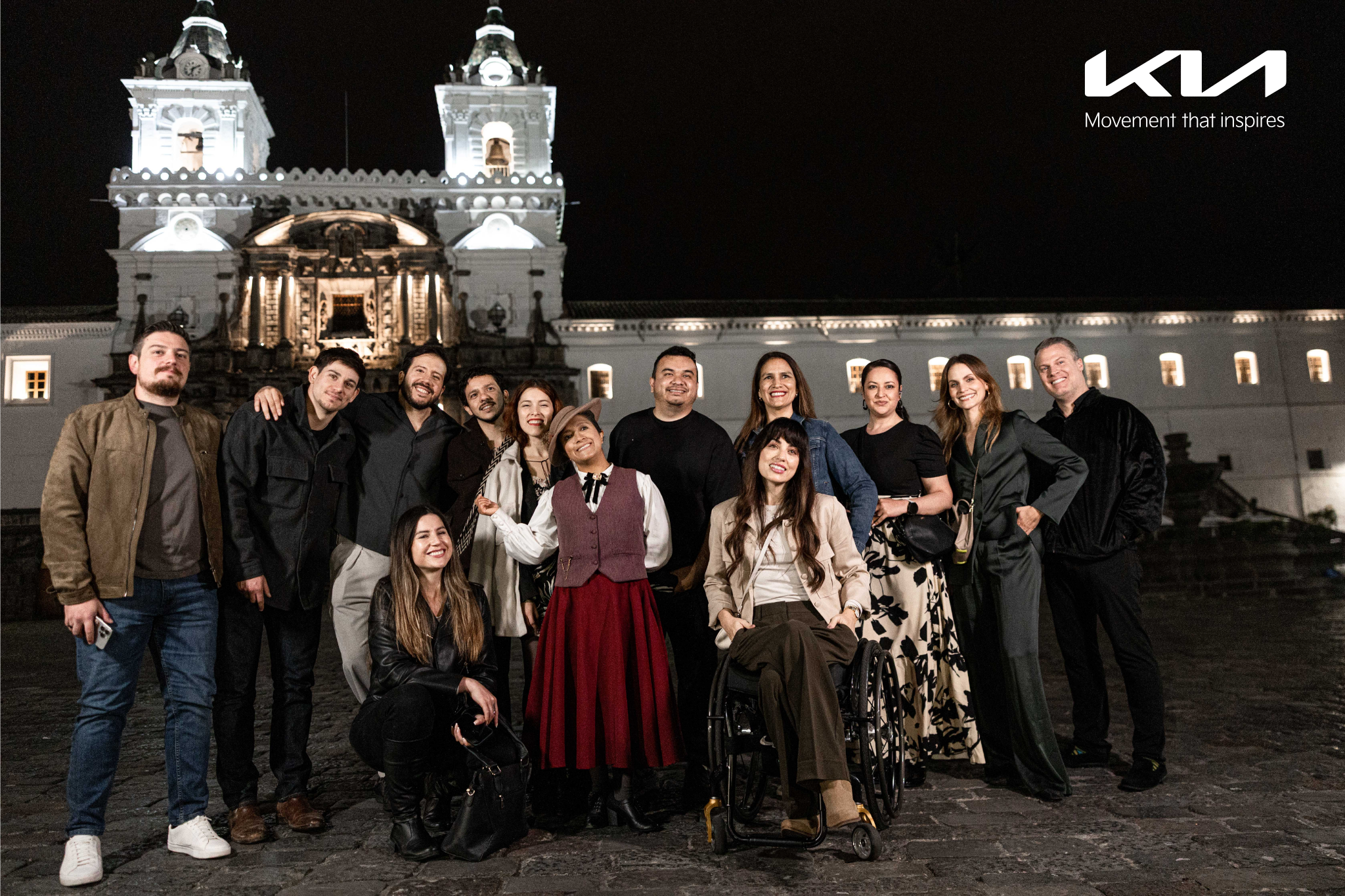 Kia E-Ground reunió a influencers latinoamericanos en Quito para promover la movilidad sostenible