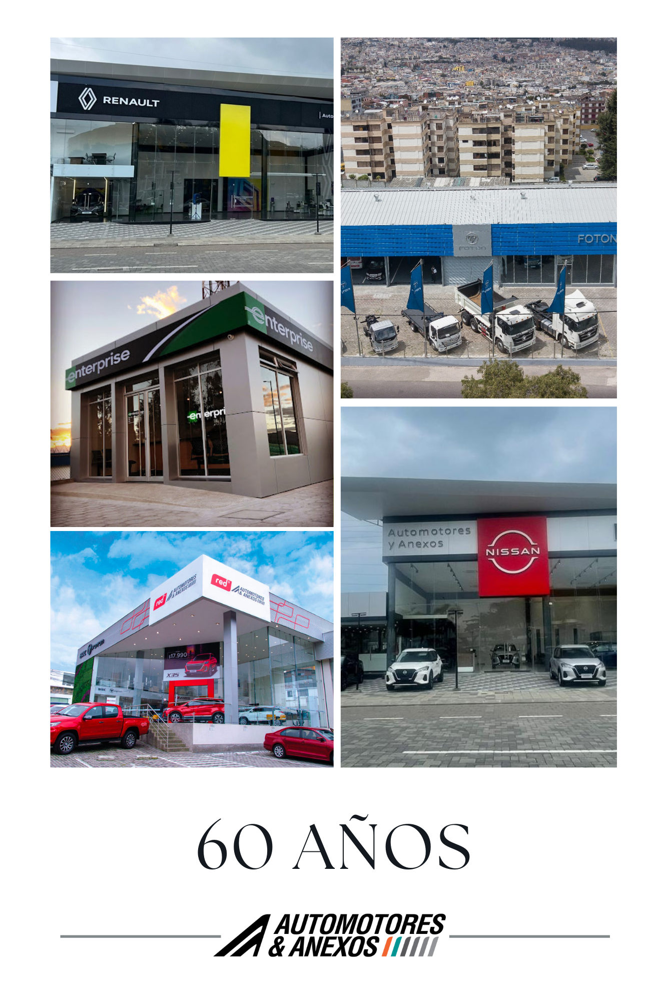 Automotores y Anexos S.A. celebró sus 60 años
