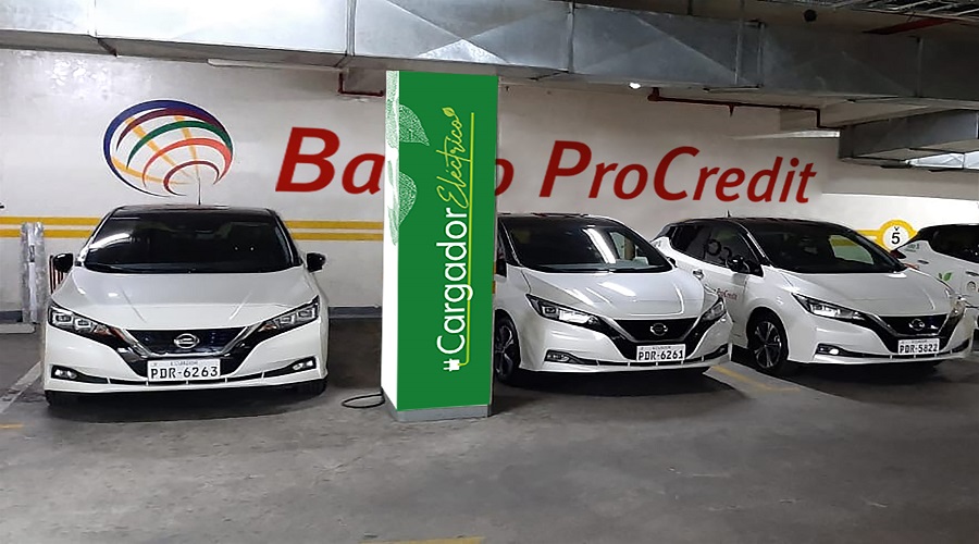 Más puntos de carga para vehículos eléctricos, gracias a Banco ProCredit 