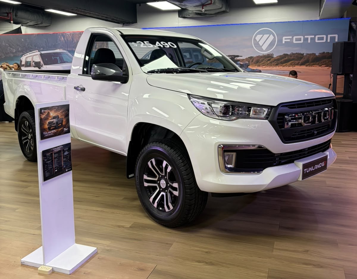 Foton presentó en Ecuador una opción de la Tunland de cabina sencilla y 1,1 toneladas de carga