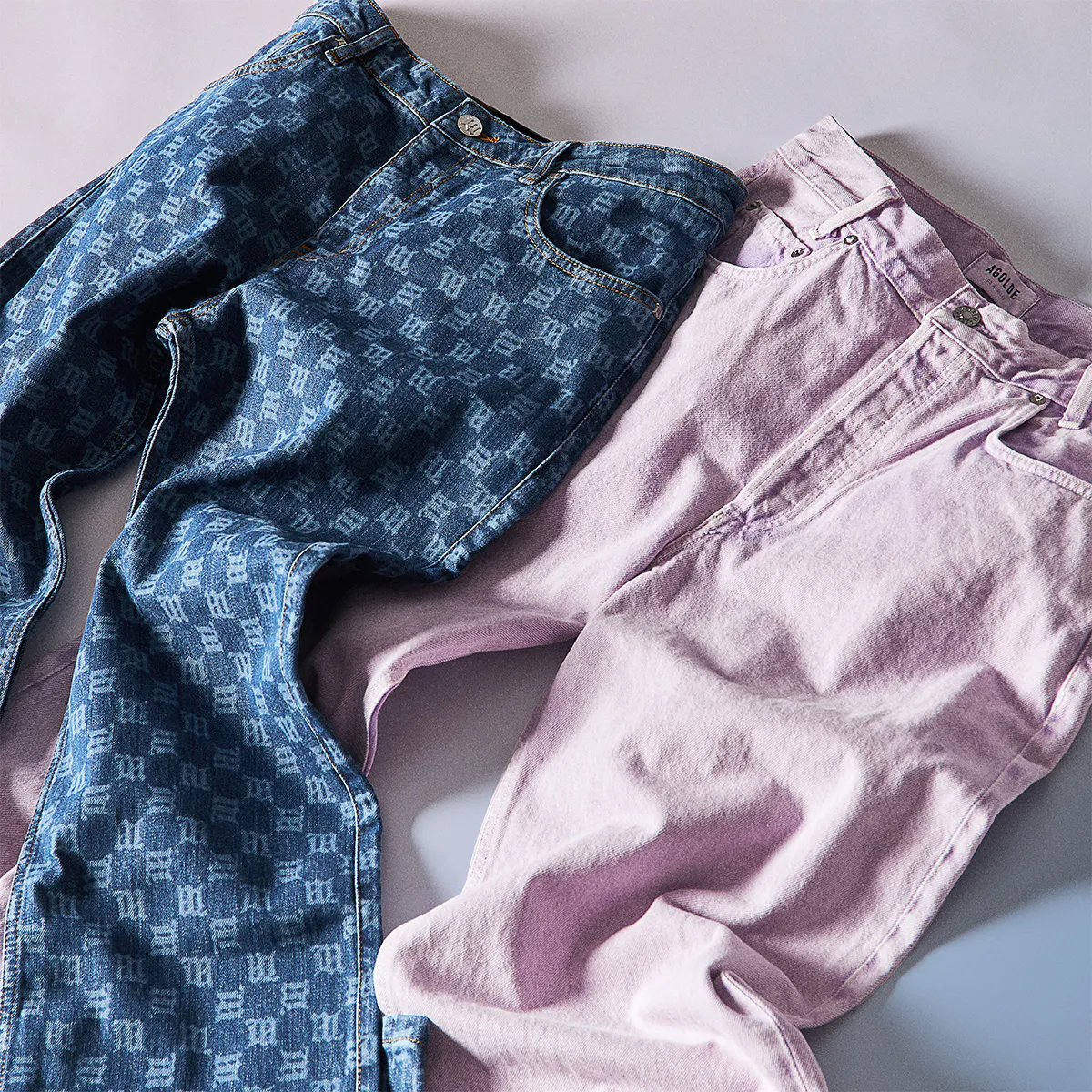 Checkhole Ss Tee - Dk Denim main image 1