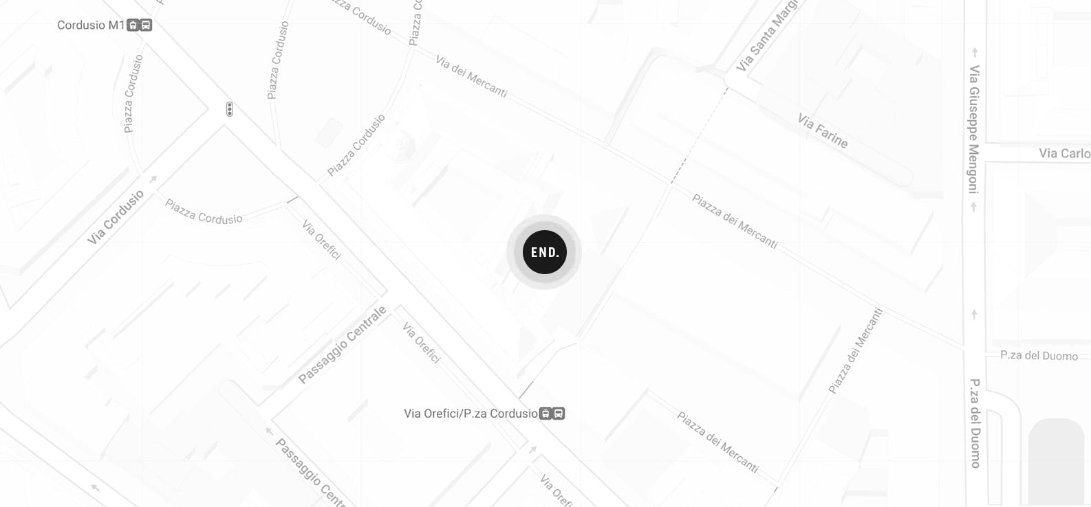 UrlfreezeShops Milano  Map