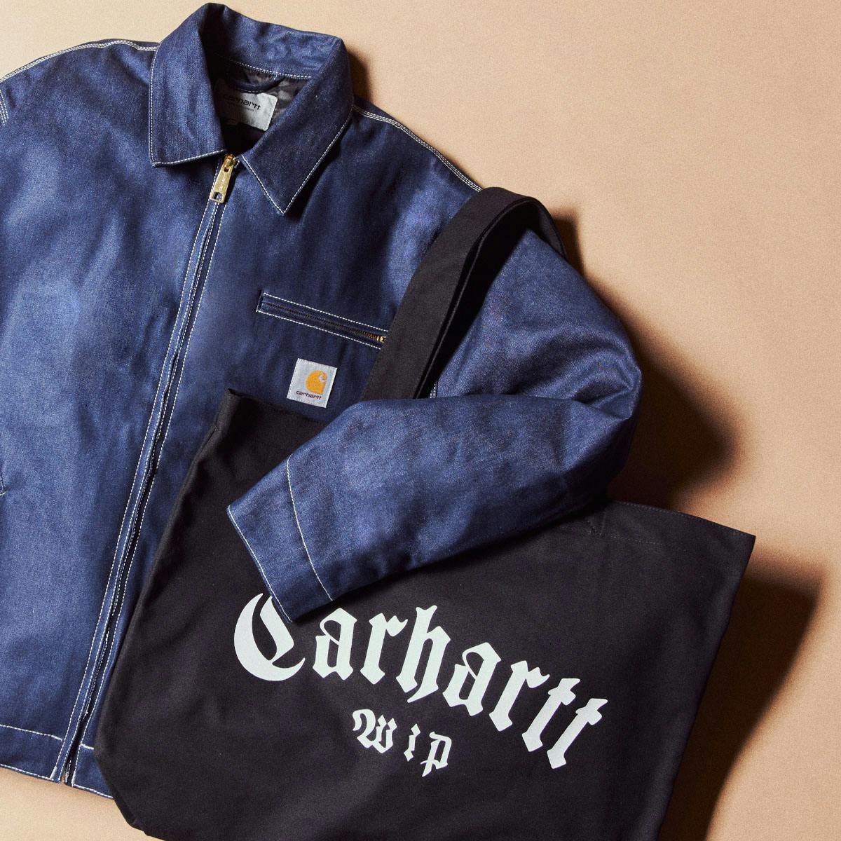 Carhartt WIP denim jacket OG Detroit Jacket men's blue color