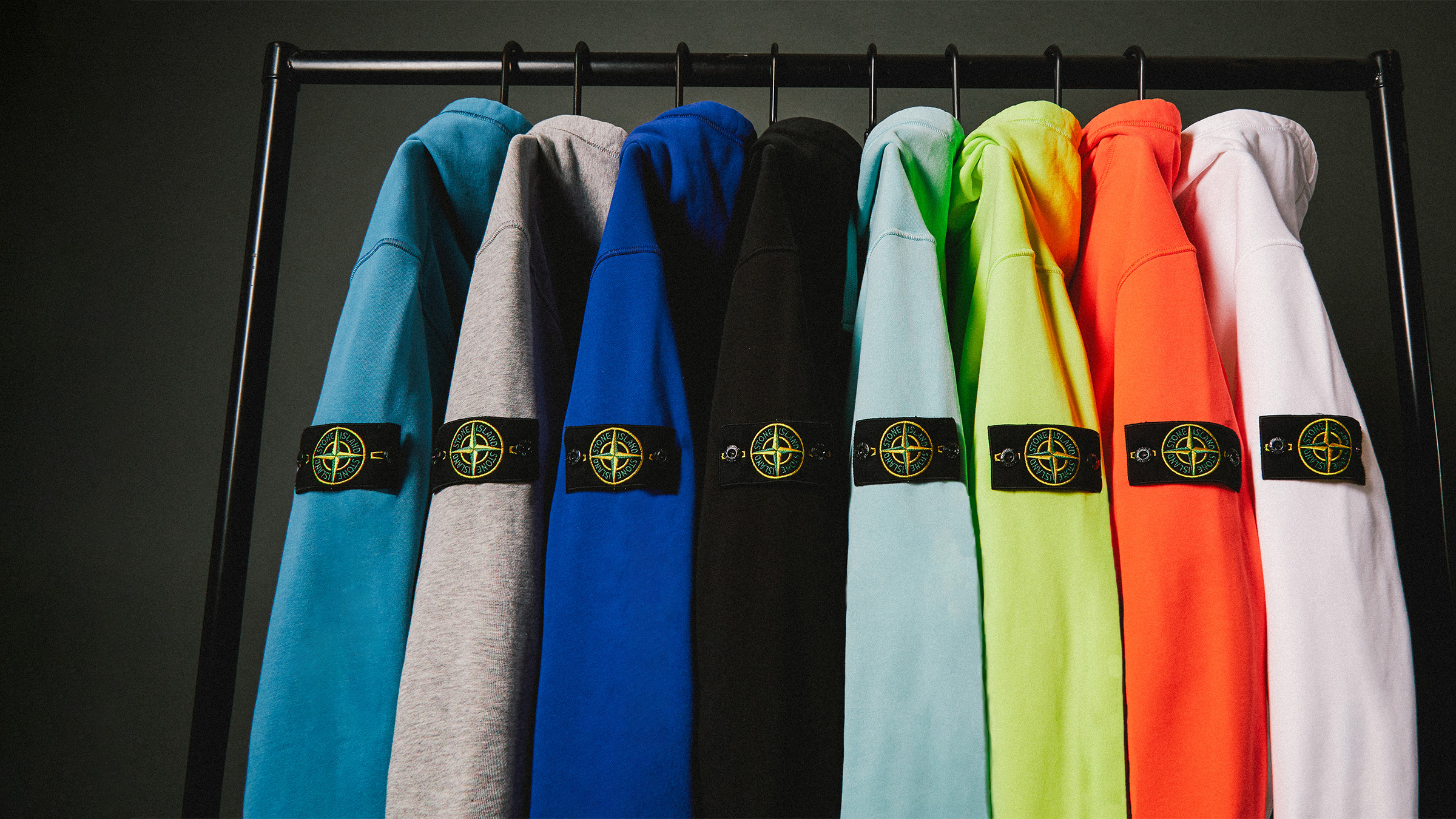 stone island camo crew sweatshirt