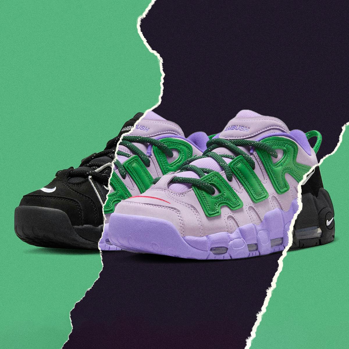 NIKE X AMBUSH AIR MORE UPTEMPO LOW SP