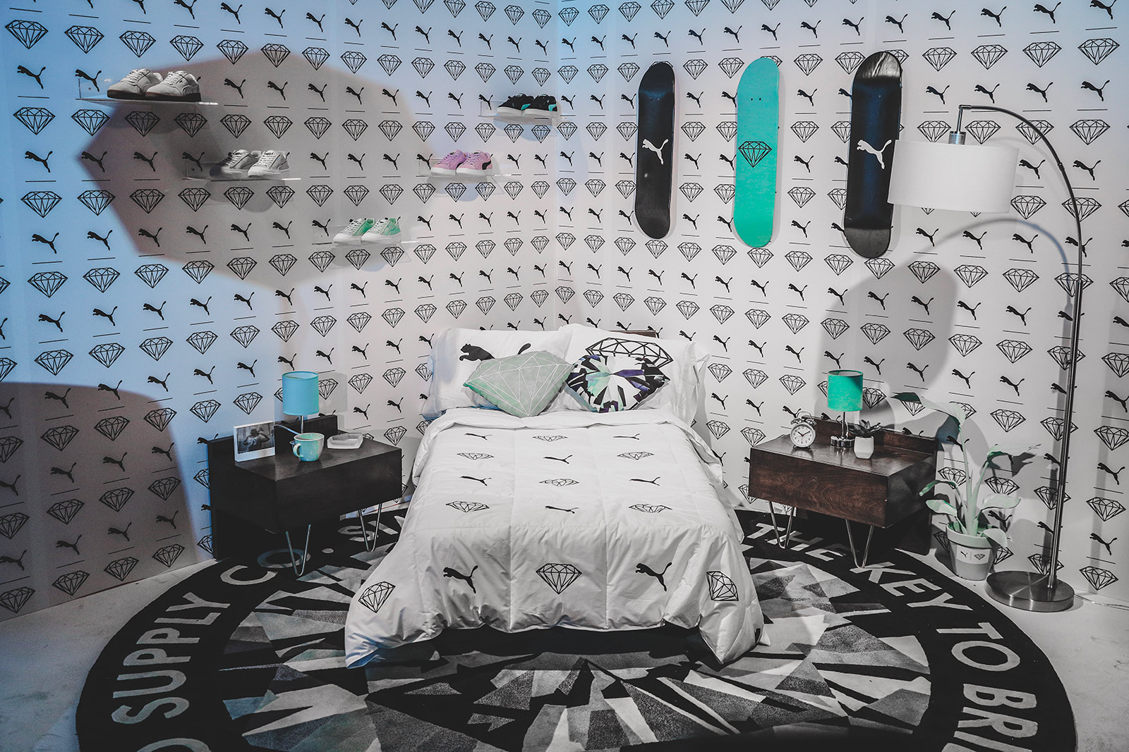 diamond supply co bed sheets