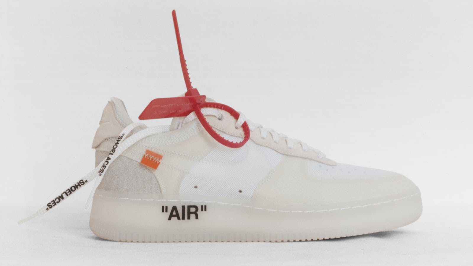 Virgil Abloh Off-White x Nike Sneaker Close Look