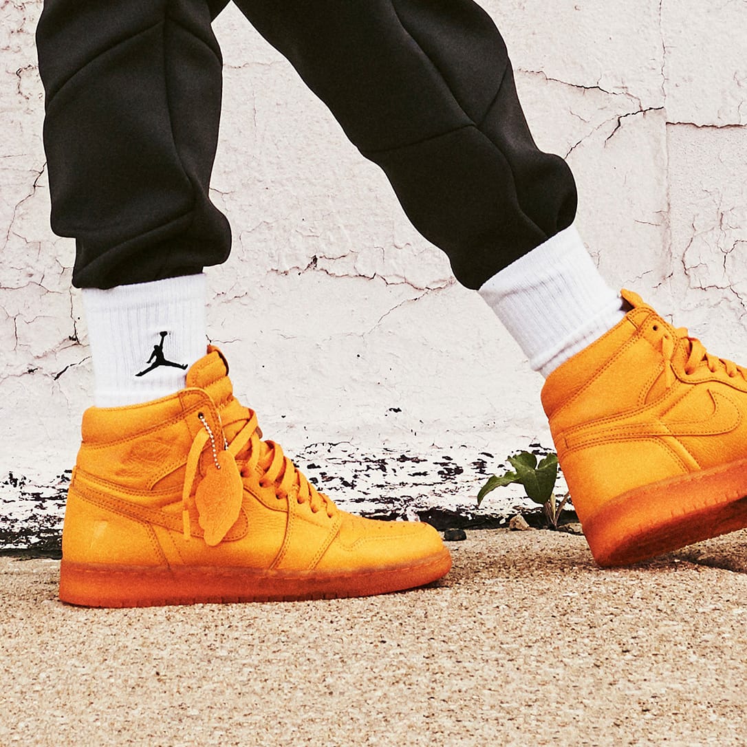 gatorade air jordan 1 orange