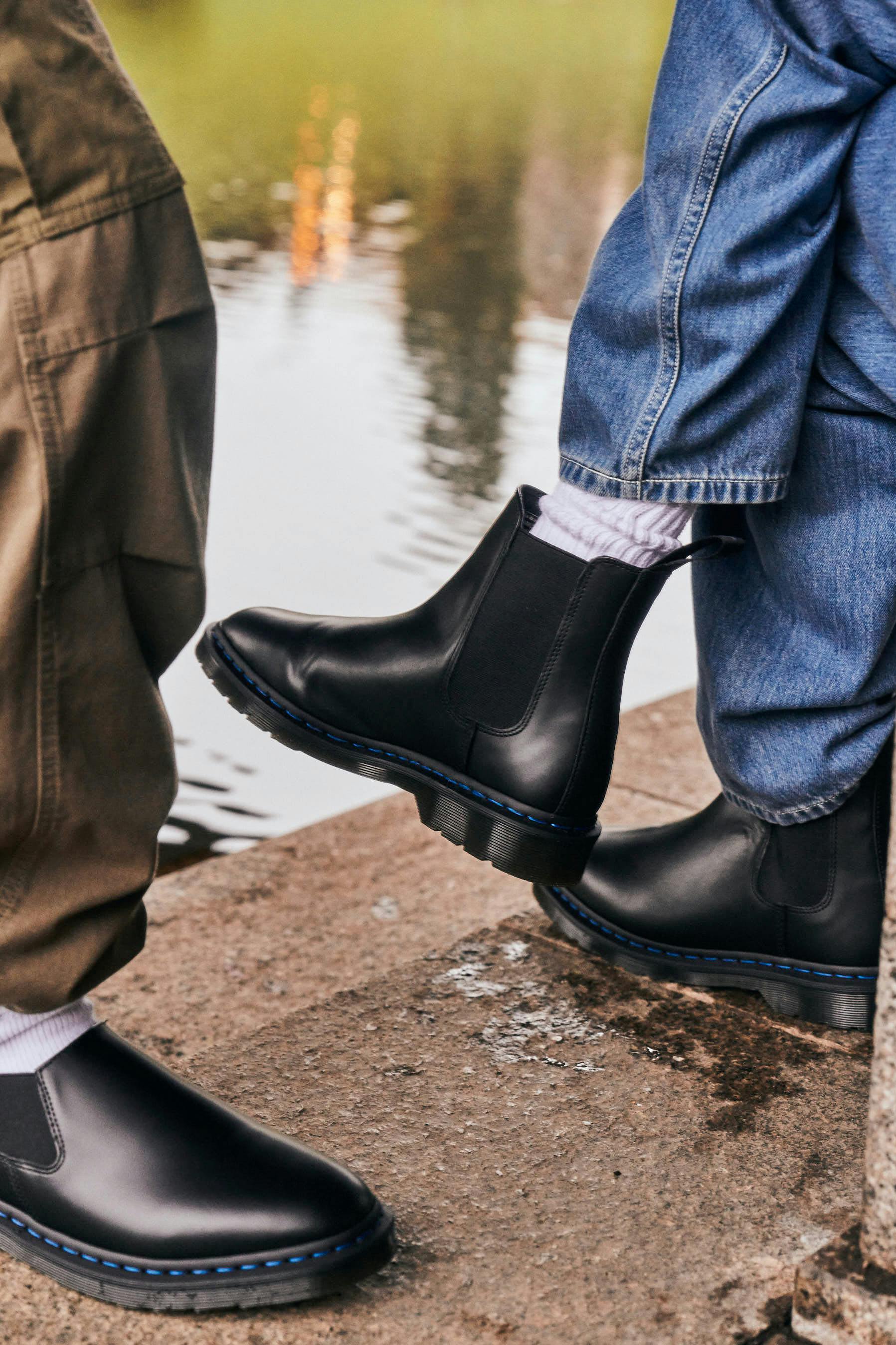 highsnobiety on X: nanamica x Dr. Martens Chelsea Boots &