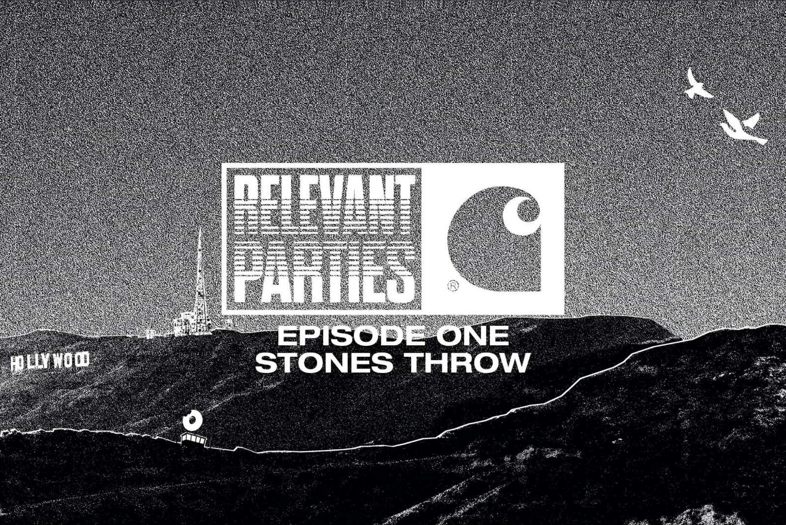 Carhartt x Relevant Parties Stones Throw Crewneck Sweatshirt Grey