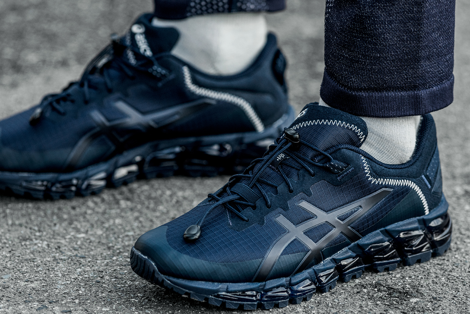 asics x the north face