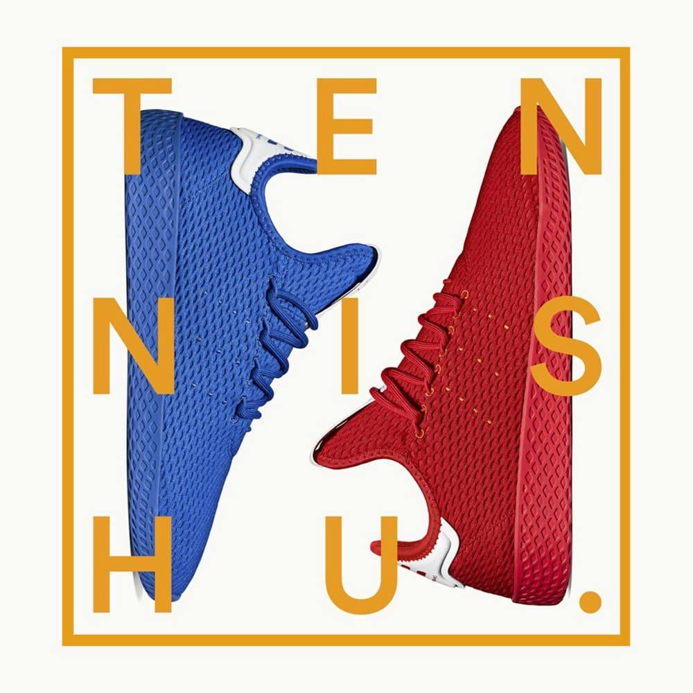 pharrell tennis hu blue