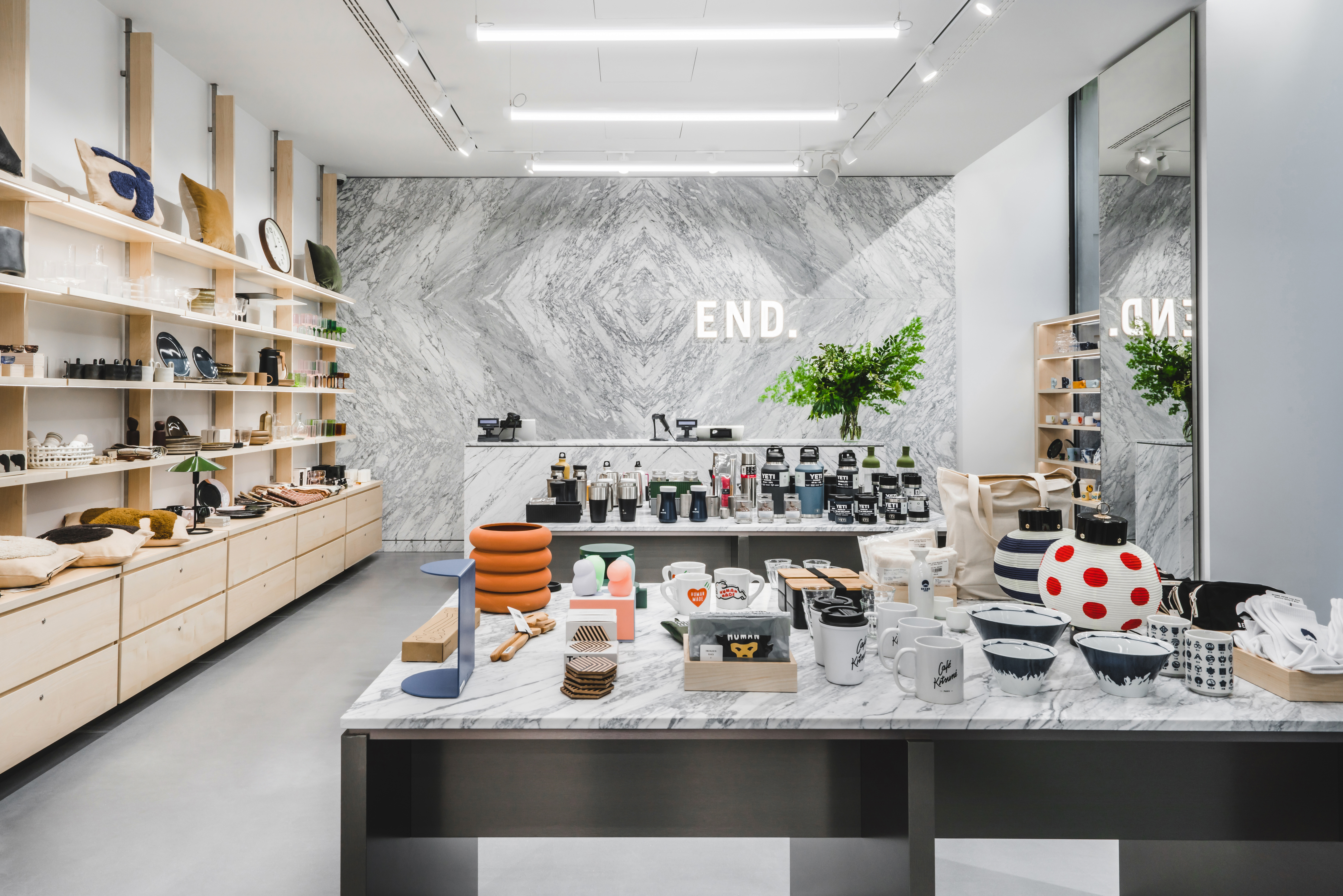 end clothing store