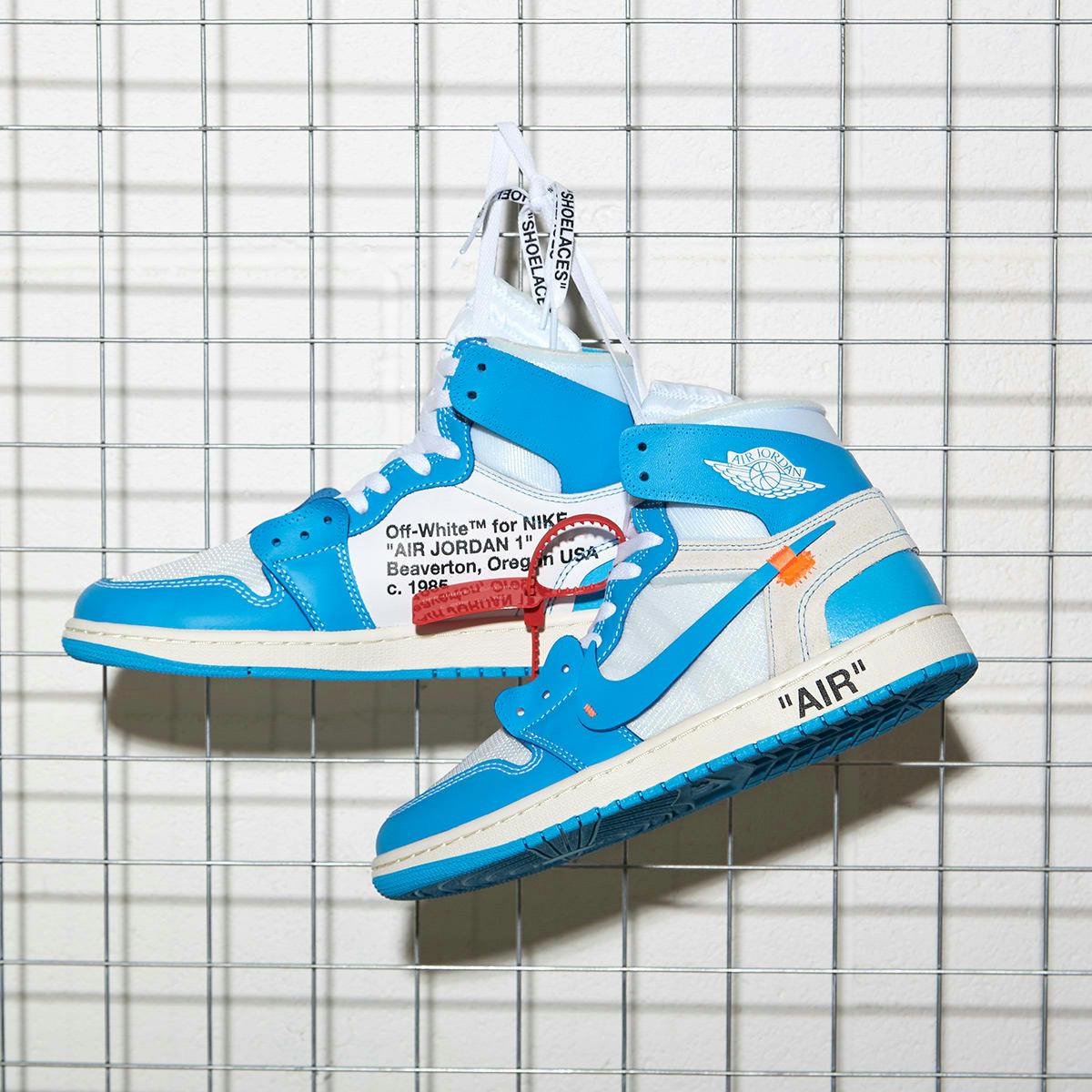 Off-White x Air Jordan 1 Energy 'UNC' - Register now on END. Launches ...