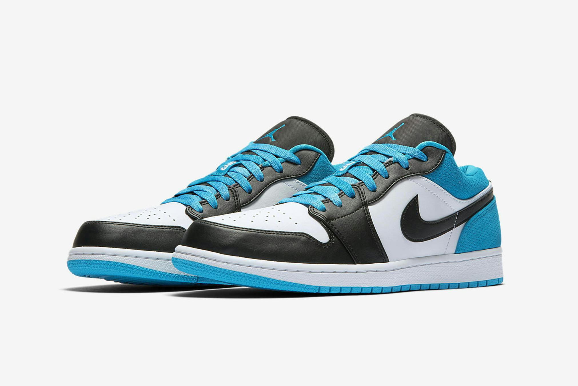 END. Features | Nike Air Jordan 1 Low 'Laser Blue ...