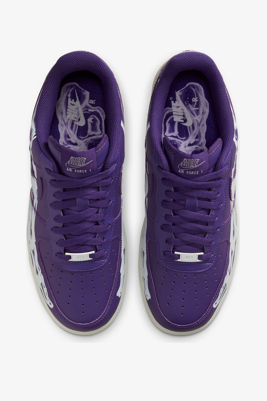END. Features | Nike Celebrates Spooky Season With The Air Force 1 '07  Skeleton QS