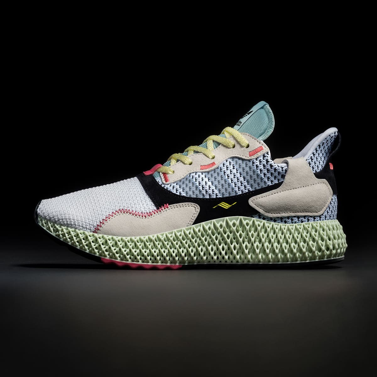 human race neon green