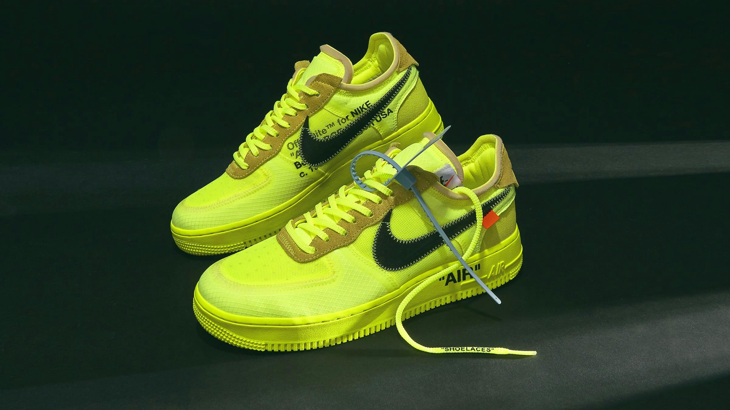 Virgil strikes again: Samenwerking onthuld tussen Nike AF1 en