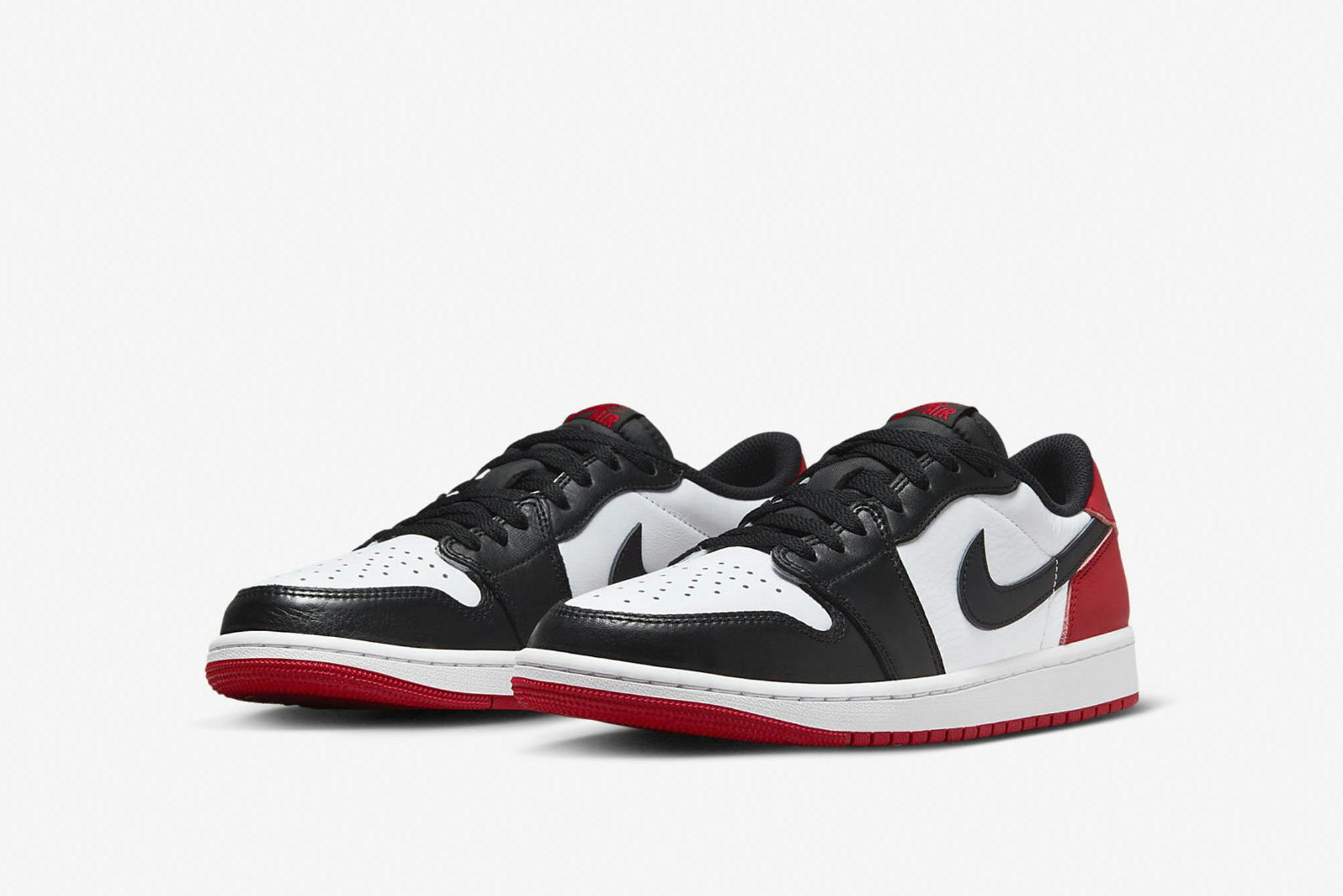 AIR JORDAN 1 LOW “BLACK TOE” - REGISTER NOW | END.