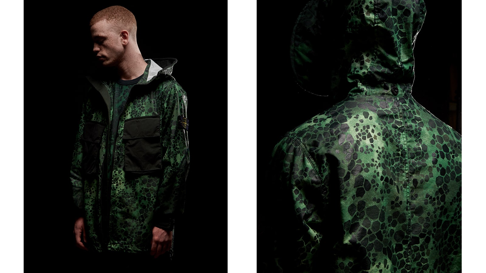 stone island crocodile camo