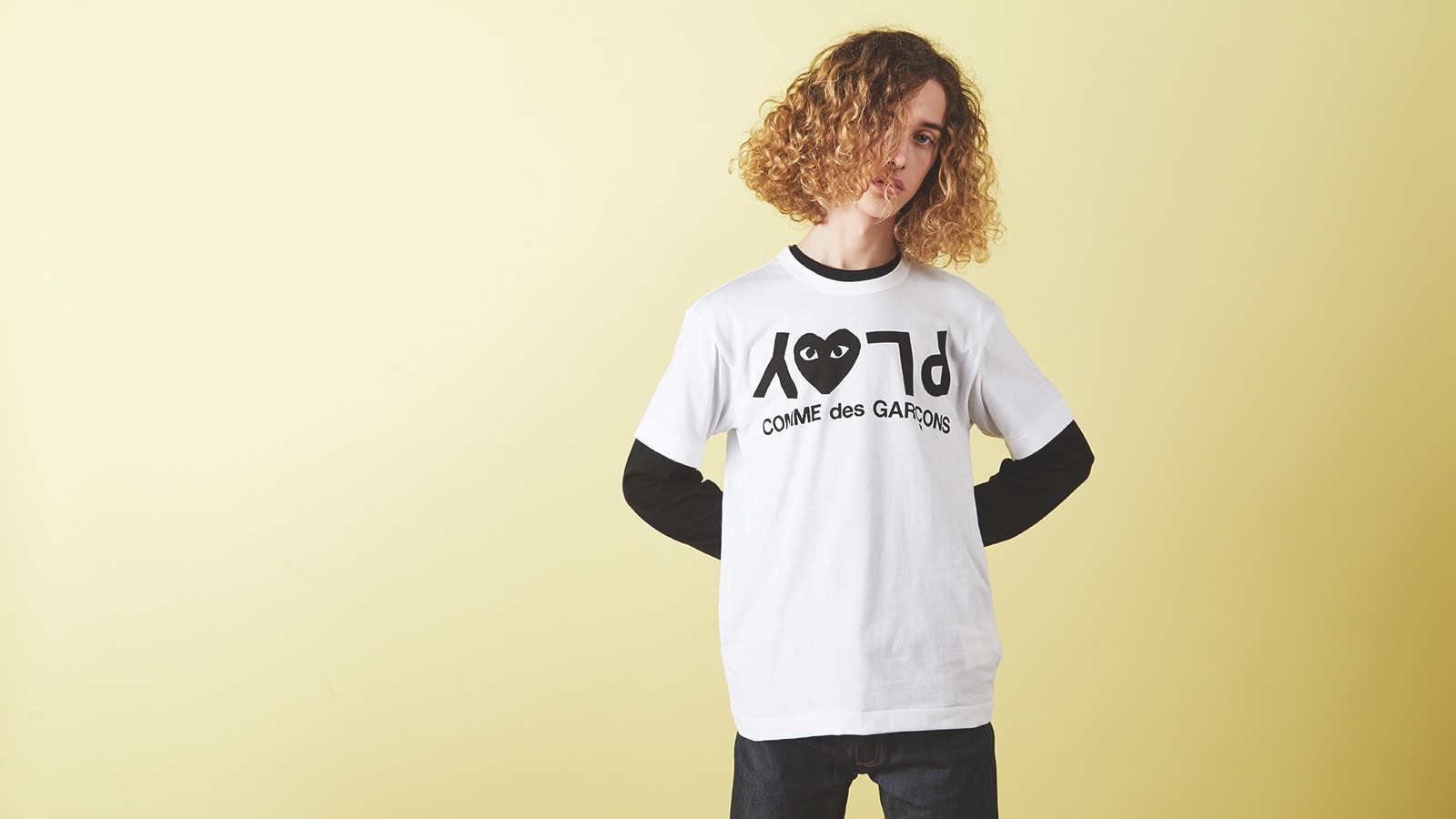 end comme des garcons play