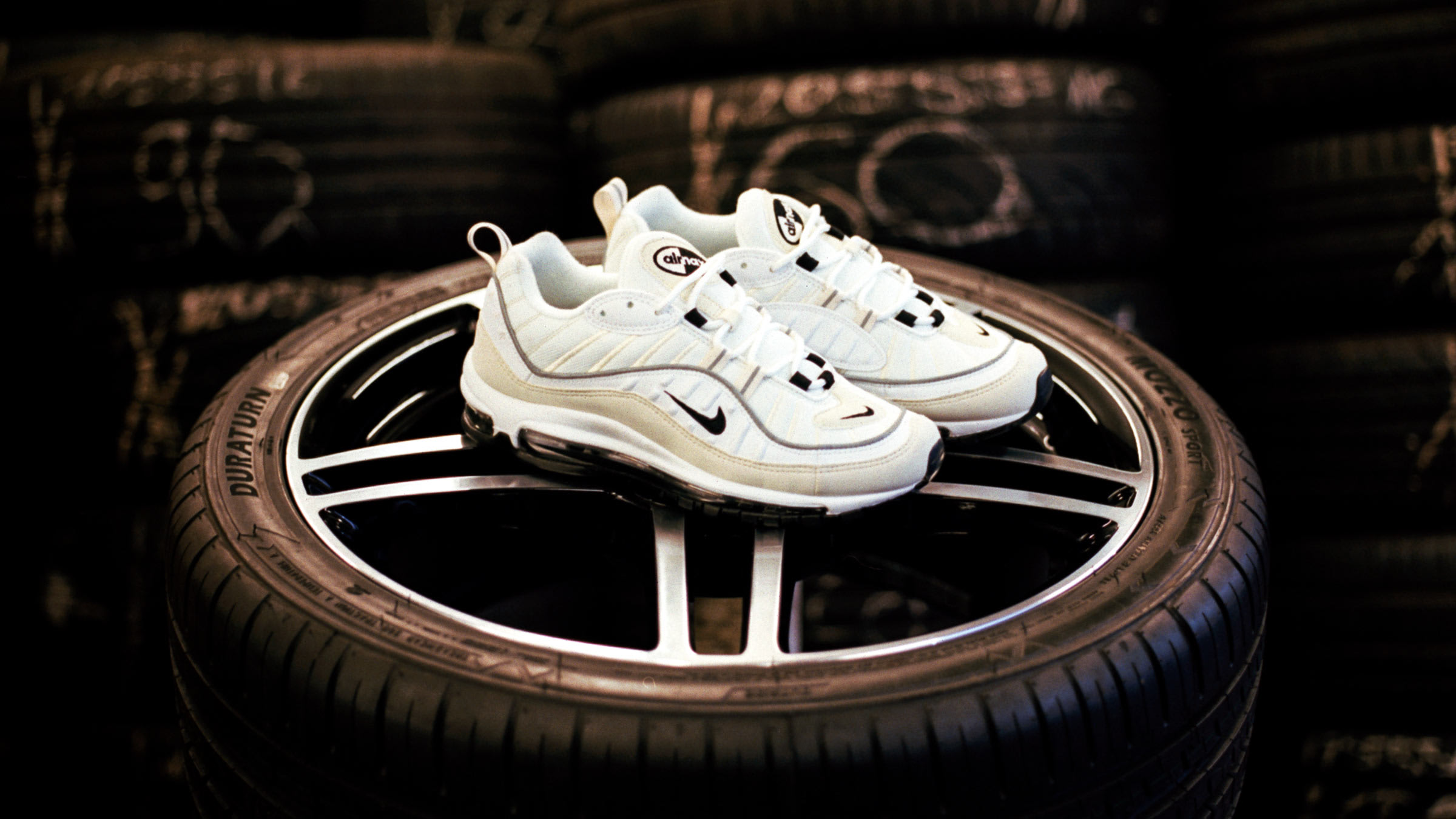 Air max clearance 98 silver white