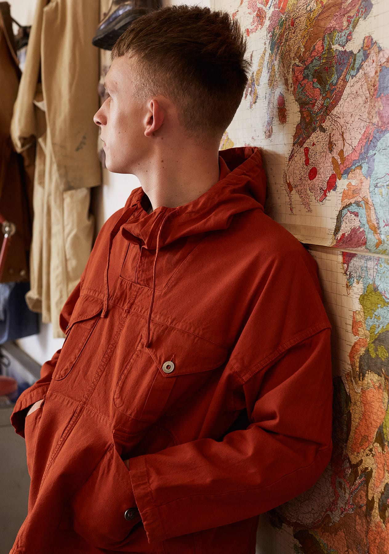 END. x Nigel Cabourn British Army Smock - Online Now | END.