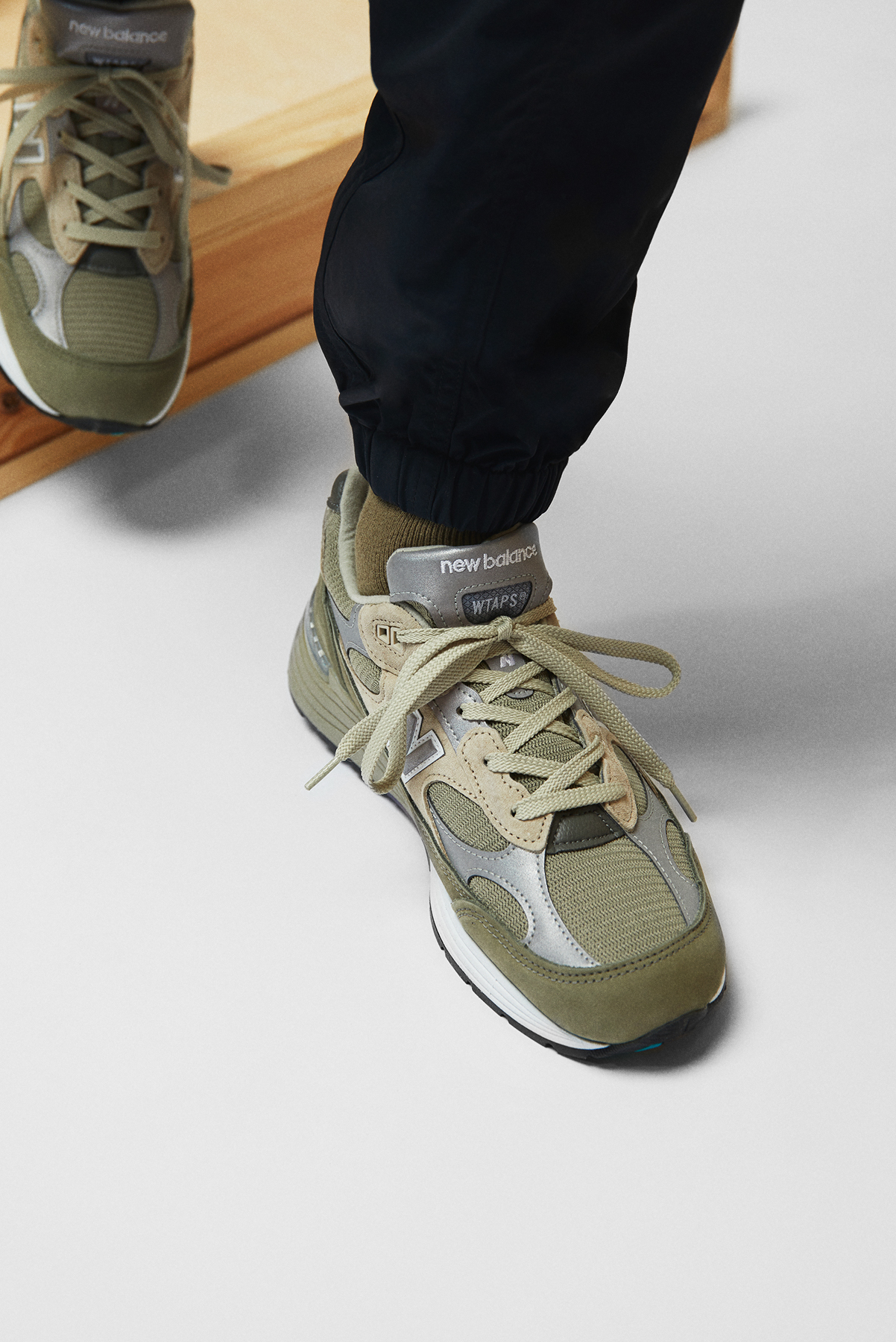 END. (US) Features | New Balance x WTAPS M992WT Made in USA 