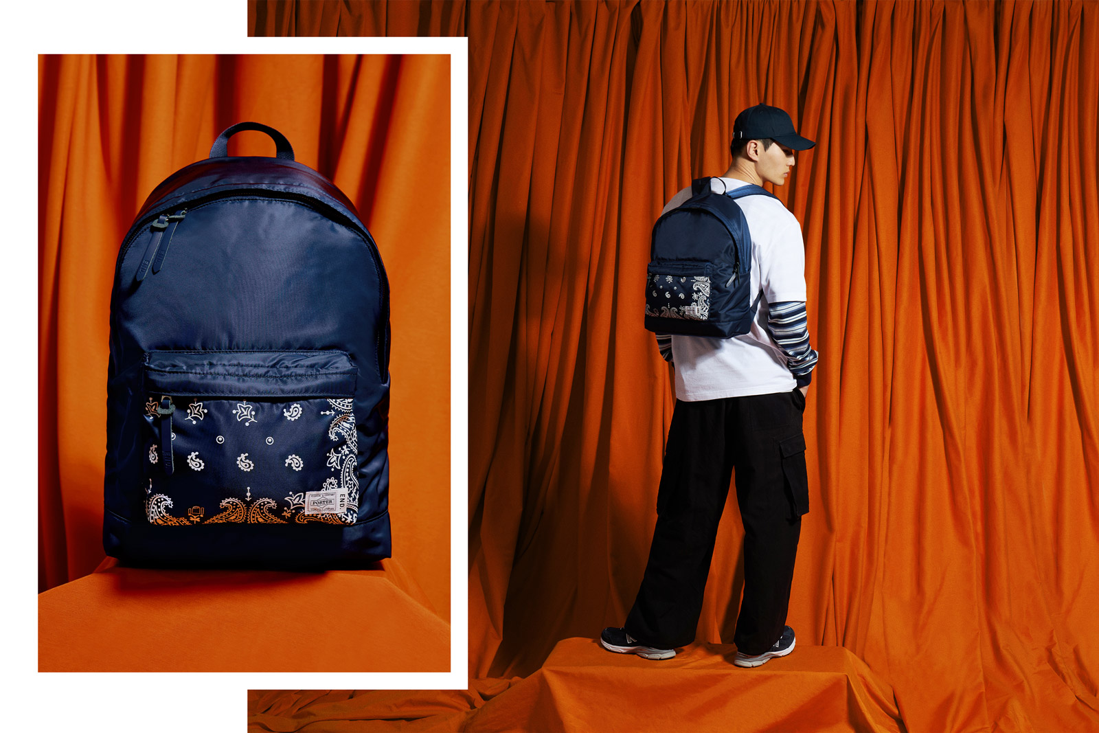 PORTER ポーター END エンド　DAY PACK NAVY　リュック