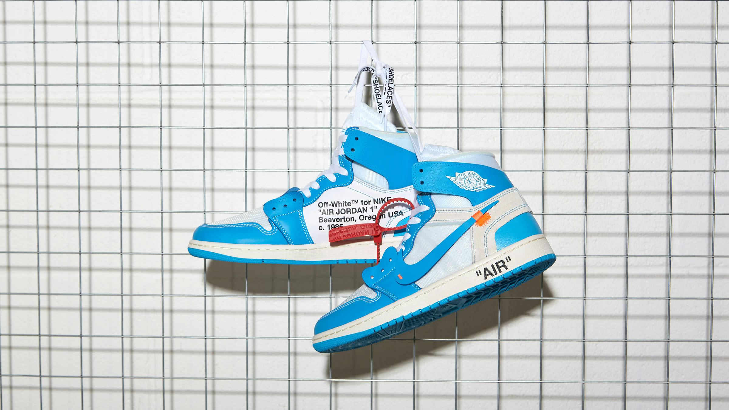 Off-White x Air Jordan 1 Energy 'UNC' - Register now on END. Launches