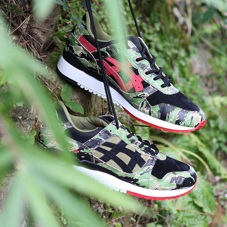 ASICSTIGER x Atmos GEL-LYTE III Green Camo - Launching 25th