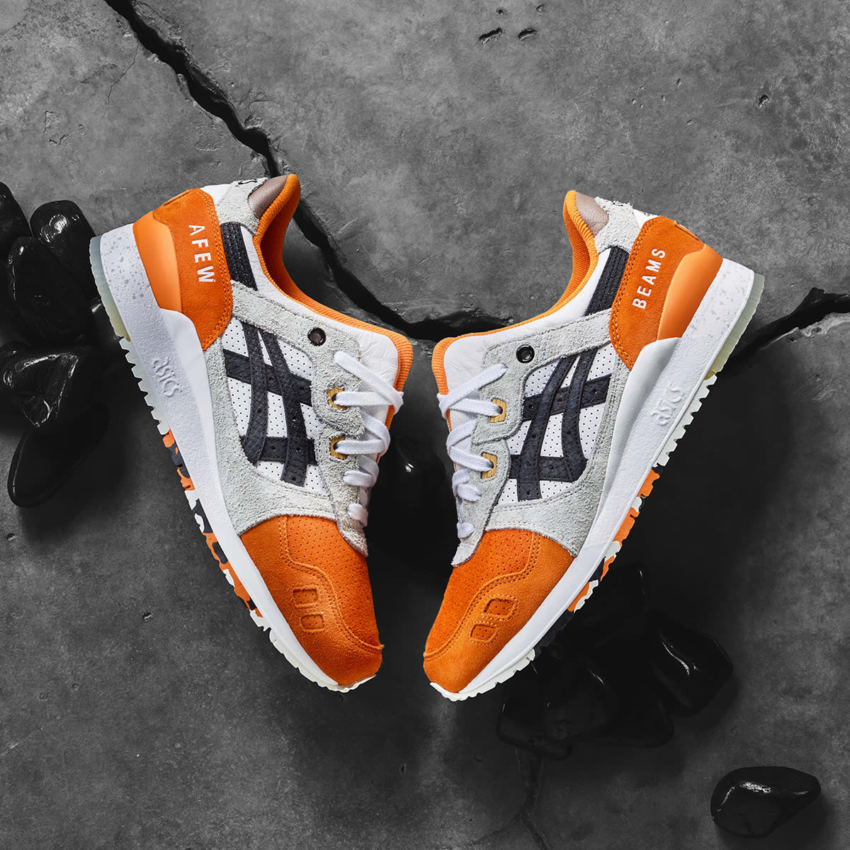 ASICS x Beams x AFEW GEL-LYTE III 'Orange Koi' - now on END