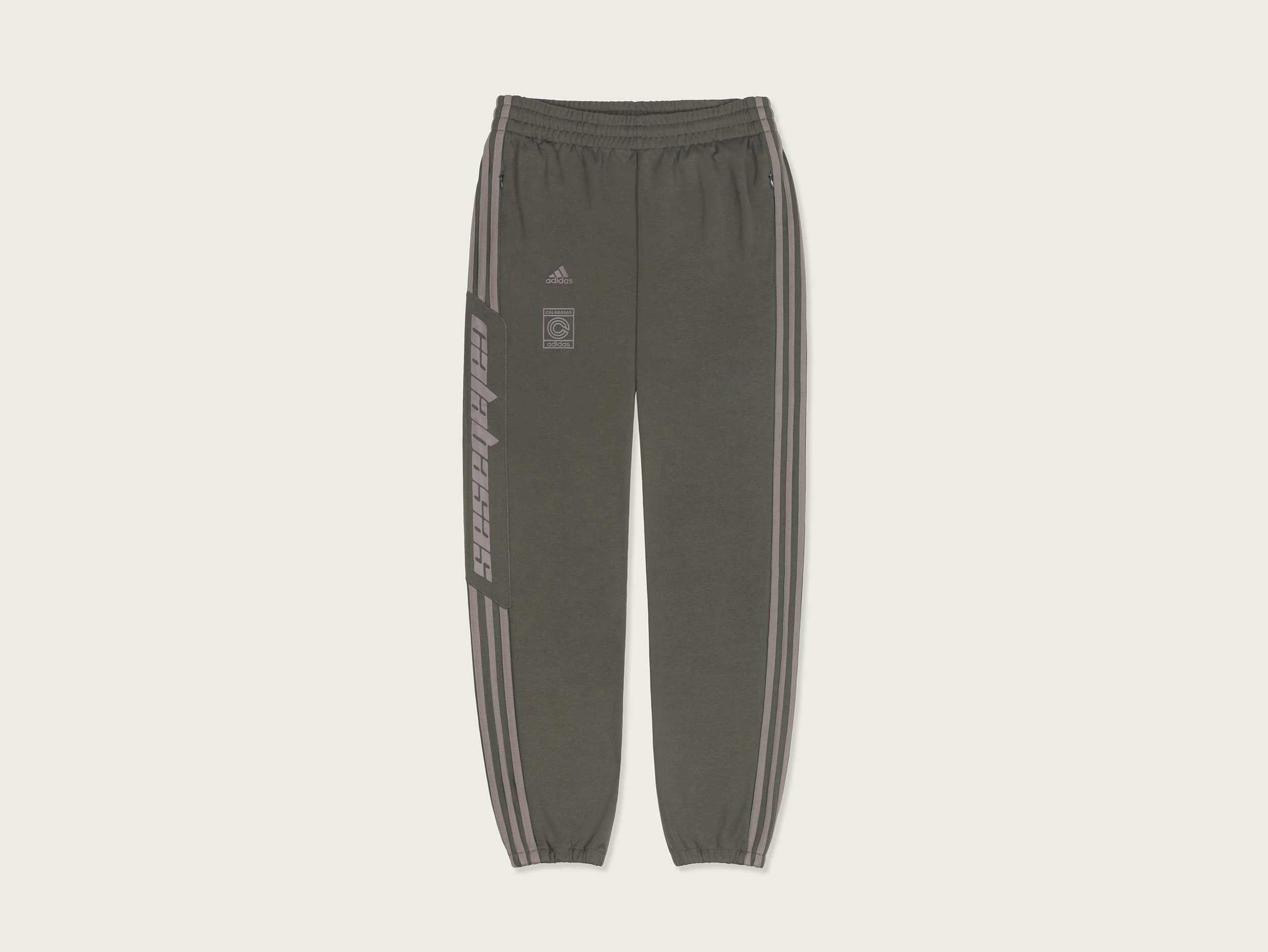 YEEZY Season 5 Calabasas Red & Black Track Pants