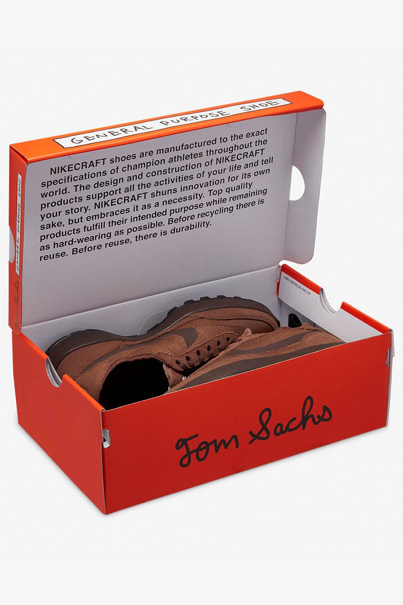 X Tom Sachs General Purpose Shoe Sneakers in Brown - Nike