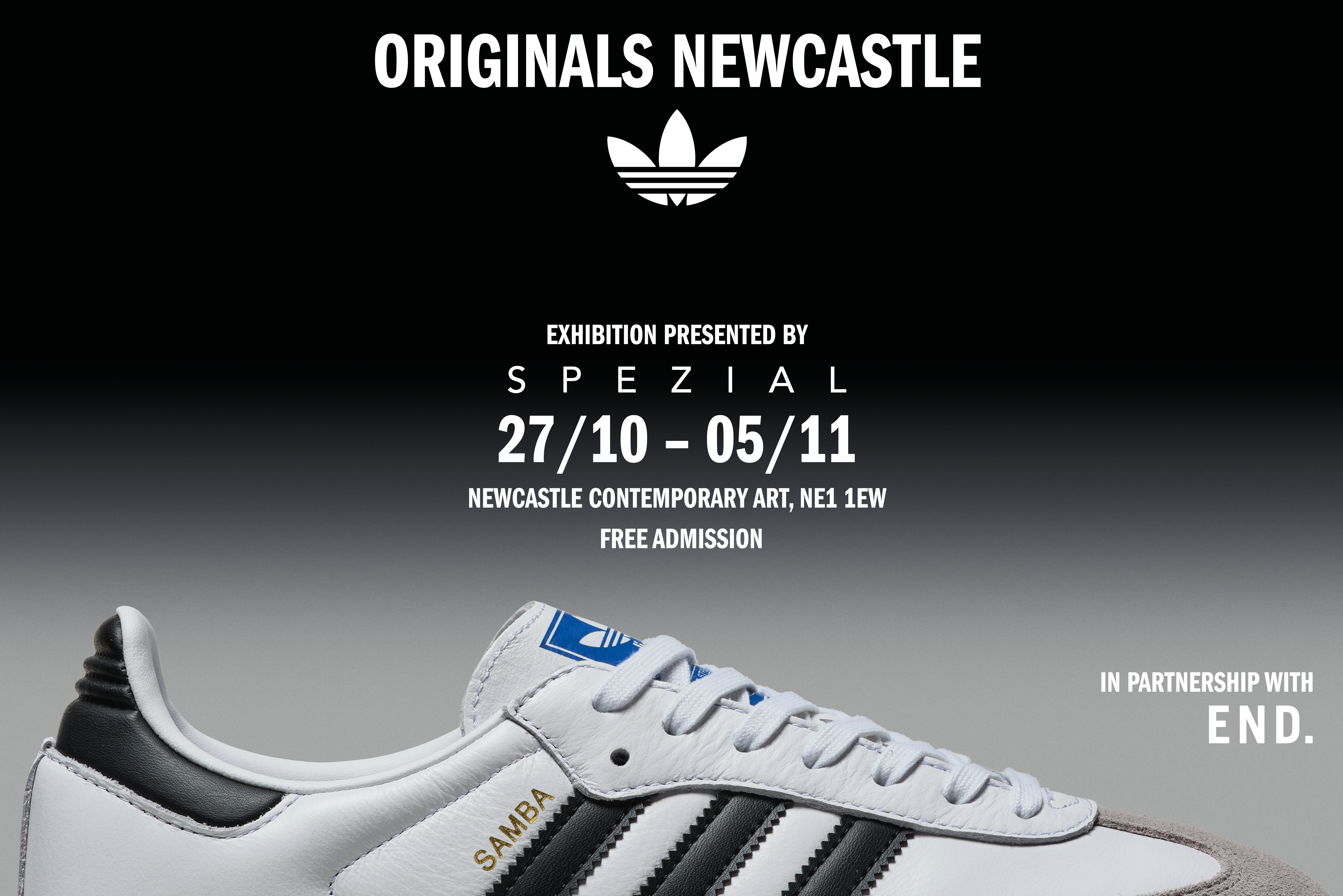 ORIGINALS NEWCASTLE: An Exhibition Presented By adidas SPEZIAL | END.