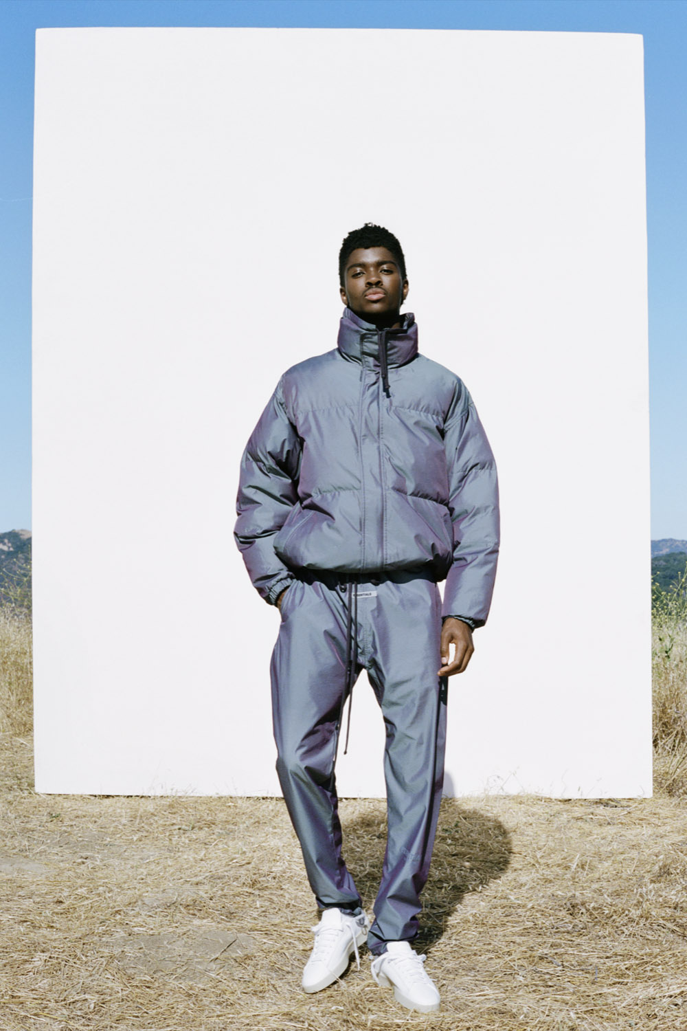 fear of god iridescent pants