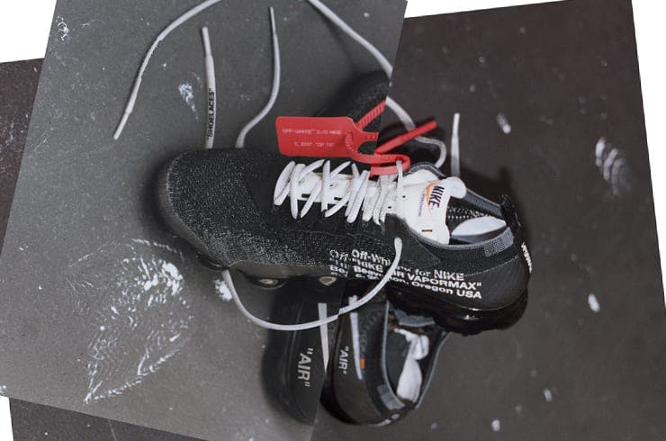 Virgil Abloh x Nike Air VaporMax Flyknit White
